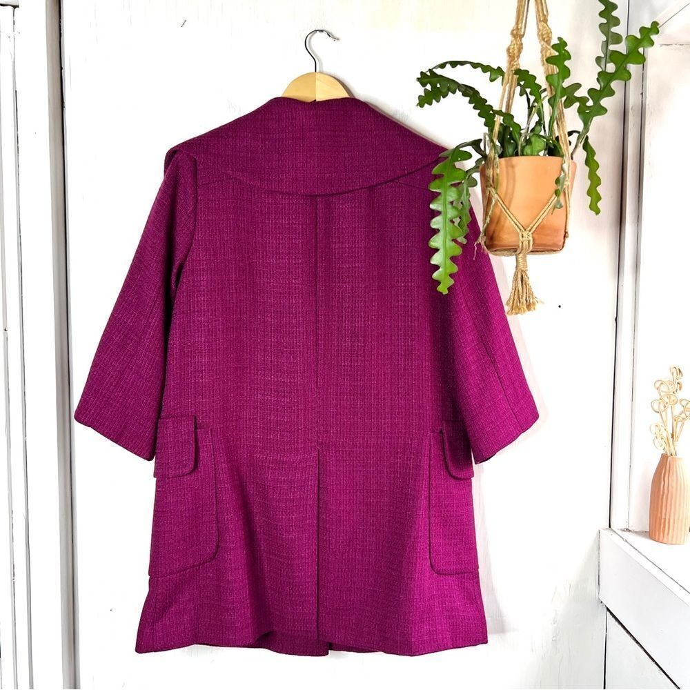 Relativity Purple Spring Fall Jacket - Picture 9 of 10